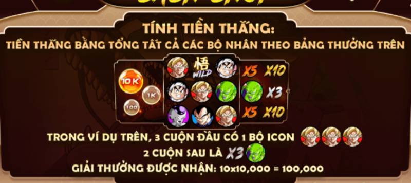 Dragon Ball Sunwin – Trải Nghiệm Slot Game Đầy Kịch Tính 4 tinh tien thang dragon ball